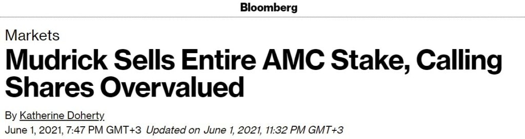 Mudric sells AMC